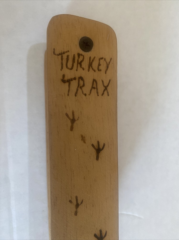 Trax Turkey Call Box 2001 Signed B.H. Hunters