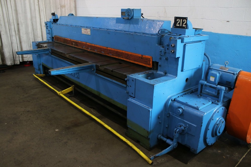 10' X 10 GAUGE WYSONG MODEL #1010HD POWER SQUARING SHEAR: YODER #68711