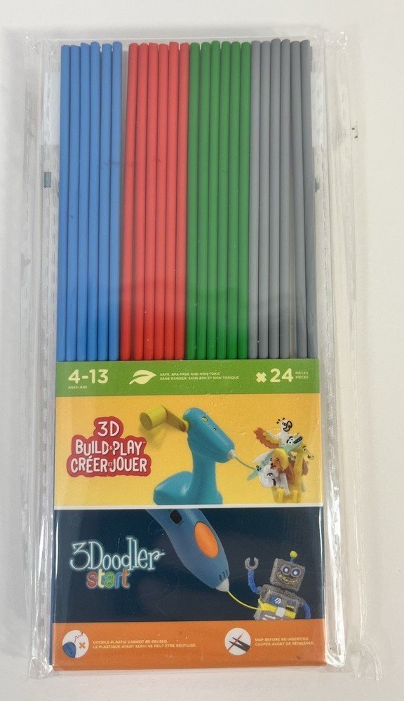 3Doodler Start Refill Plastic 96 Sticks Total Multicolor