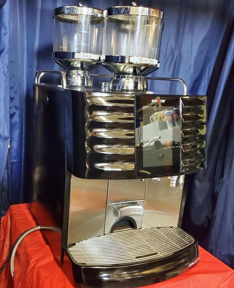 beautiful SCHAERER Coffee Art Plus SCA1 AUTOMATIC ESPRESSO MACHINE 3 GRINDERS