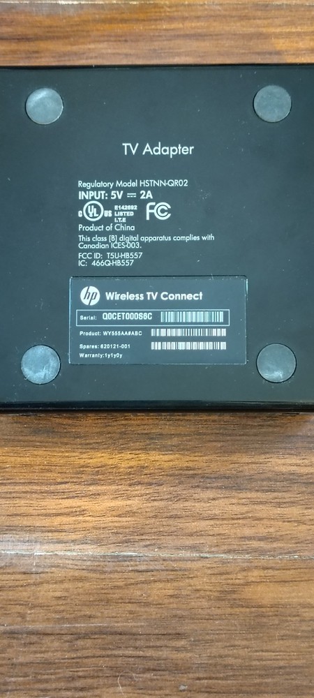 HP Wireless Tv Connect HSTNN-QR02