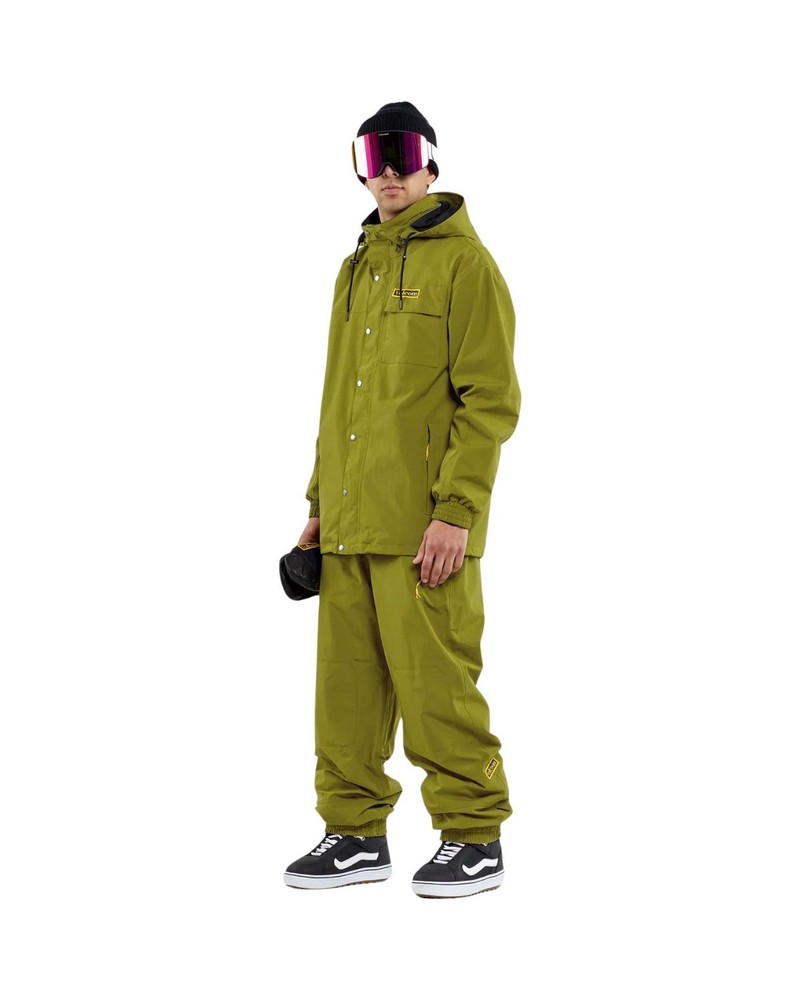 Volcom Longo Gore-Tex Men's Winter Jacket, Moss, Small