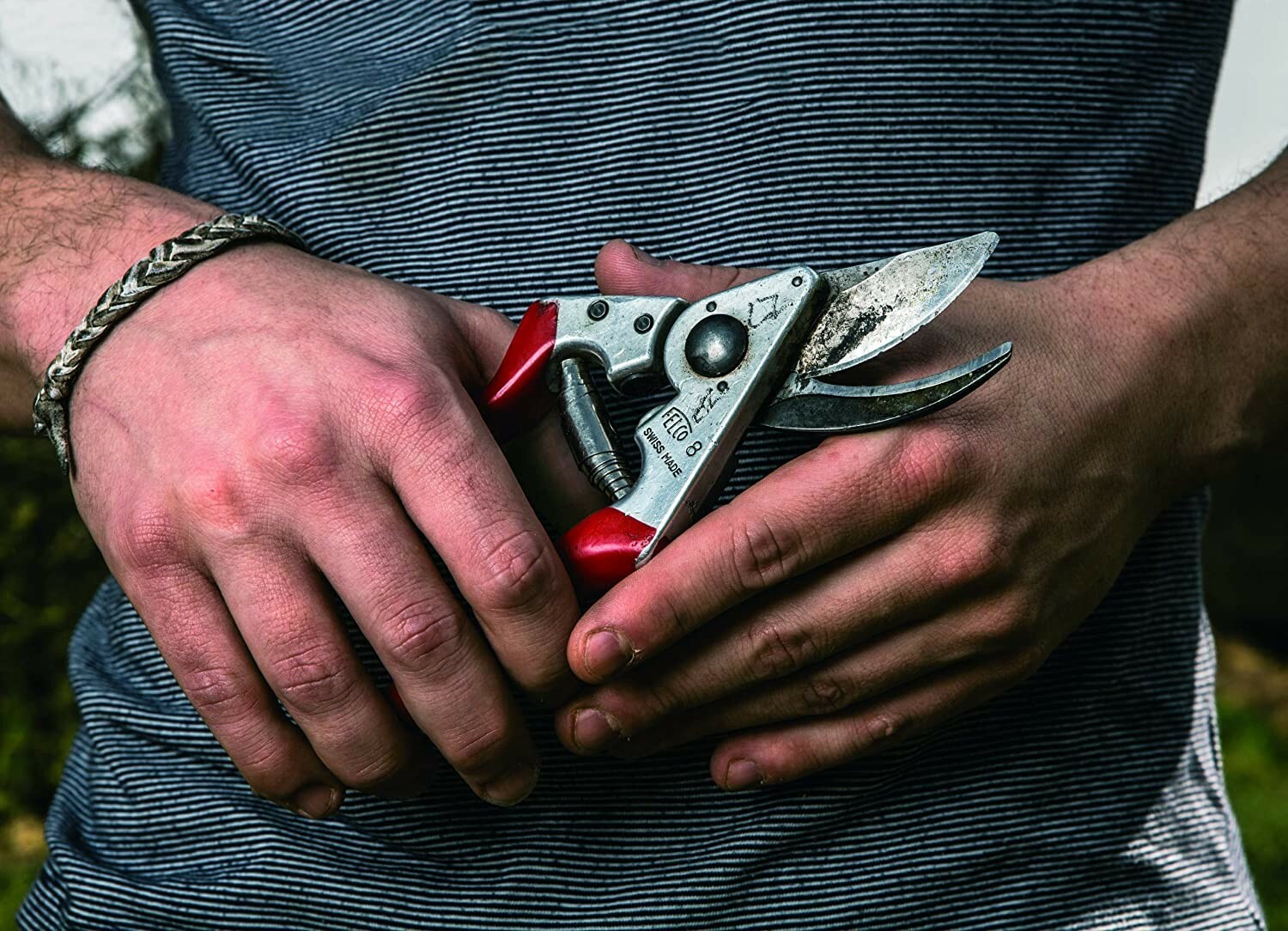 Felco 8 Ergonomic Model Bypass Pruning Shears Swiss Made Hand Pruner Shear F8