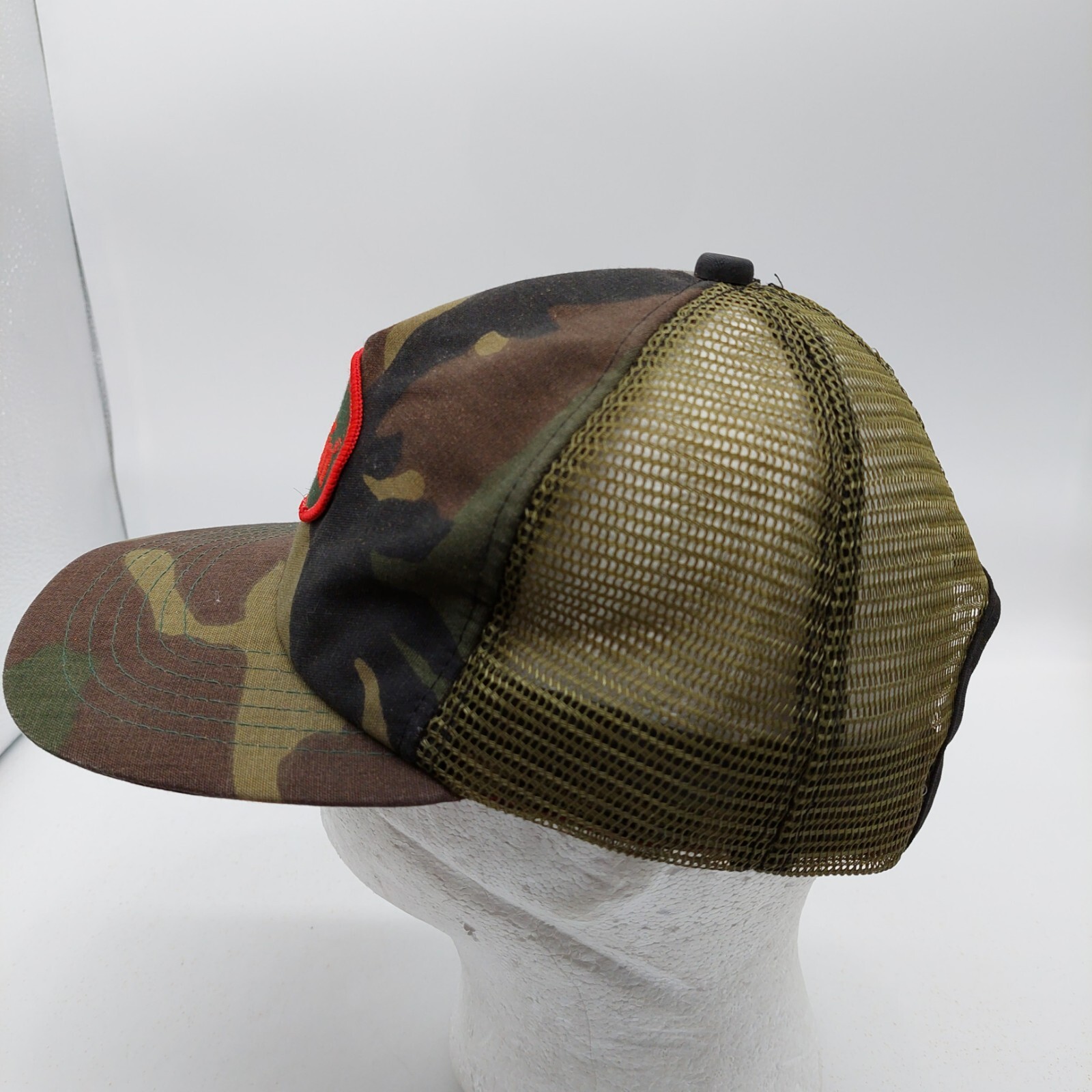 Lufkin Tools Hat Camouflage Snap back Vintage New Era Made In USA