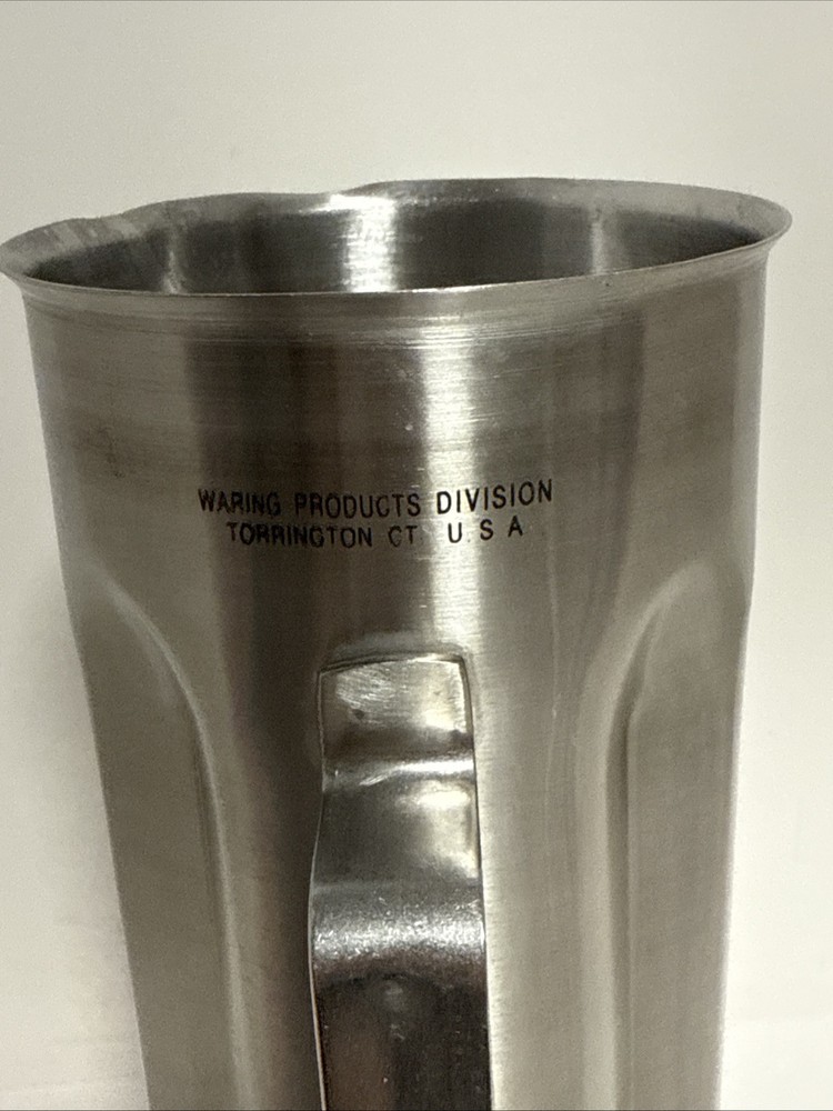 Waring 64 Oz Stainless Steel Container Assembly/Read