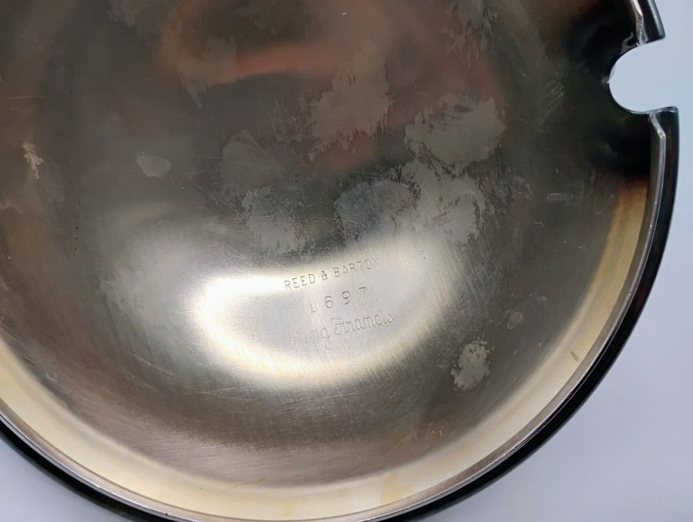 Vtg Reed & Barton King Francis Silver Plate Condiment Relish Lid Replacement