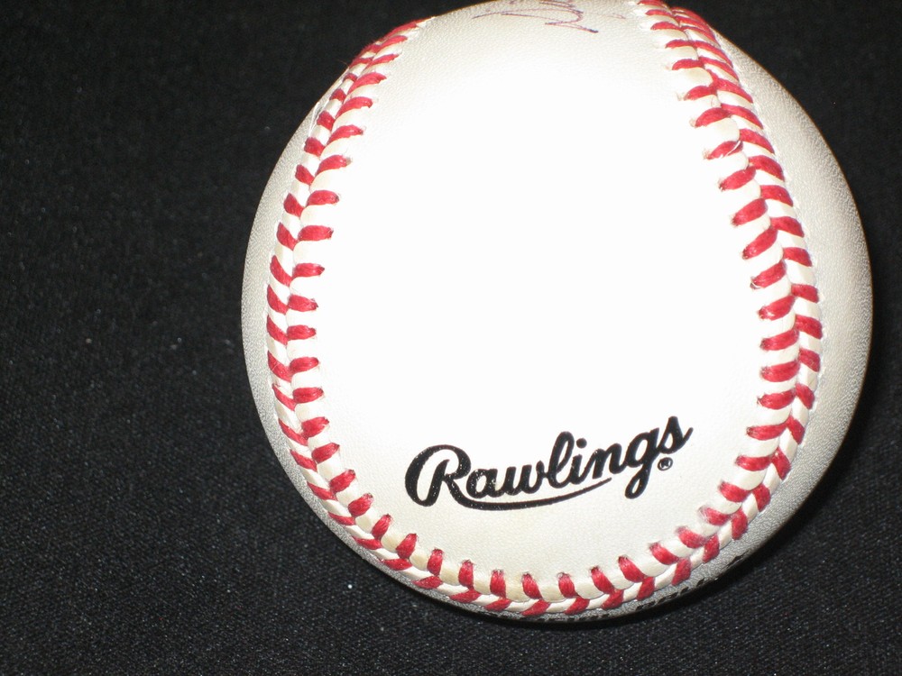 DICK SCHOFIELD SIGNED AUTOGRAPH AUTHENTIC OFFICIAL RAWLINGS ONL BASEBALL LEGEND