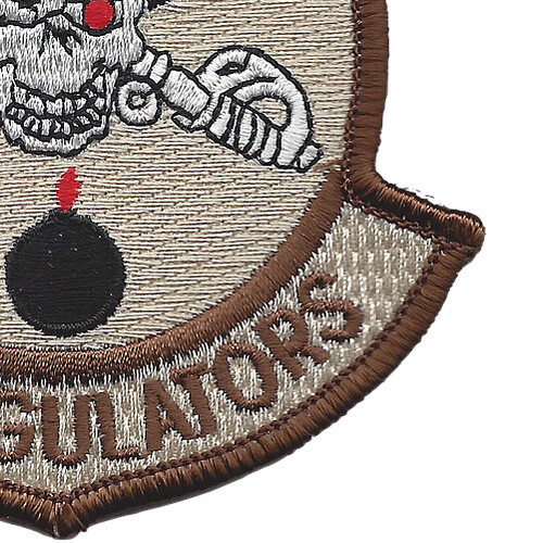 132nd Aviation Cavalry Regiment Delta Company Patch Desert