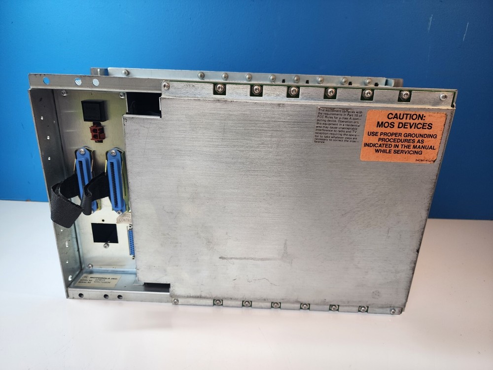 MOTOROLA Q2981A SECURENET DIGITAC COMPARATOR LOADED W/ CARD MODULES