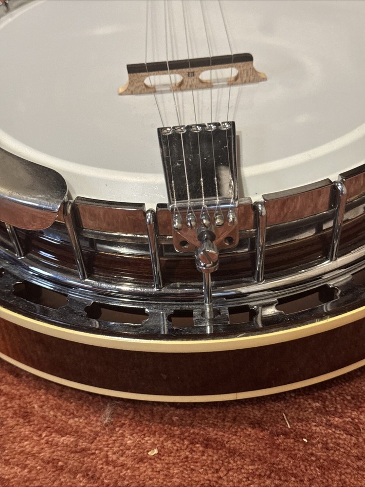 Alvarez Whyte Eagle 5-string Resonator Banjo with Original Hardshell Case