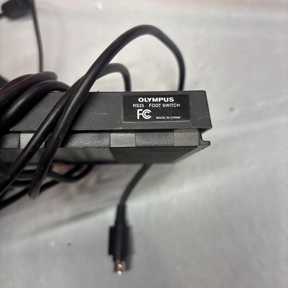 OLYMPUS RS25 & RS27 Foot Switch Dictation, Stenography, Transcribing