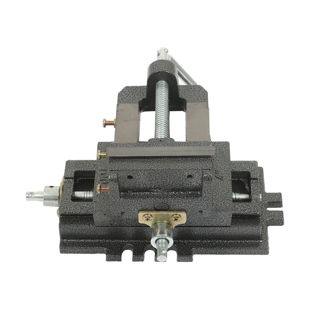 4" Cross Drill Press Vise X-Y Clamp Machine Slide Metal Milling 2 Way Heavy Duty