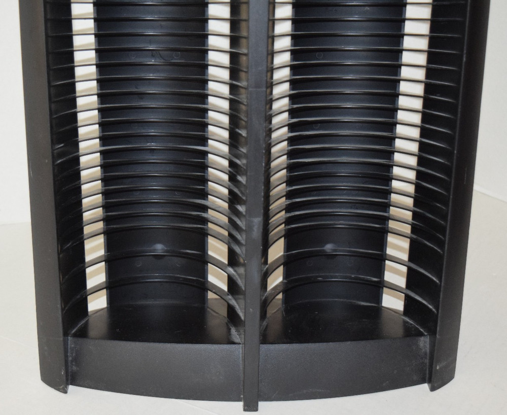 Laserline 140 CD Compact Disc Storage Dual Double Tower Rack Stand Holder