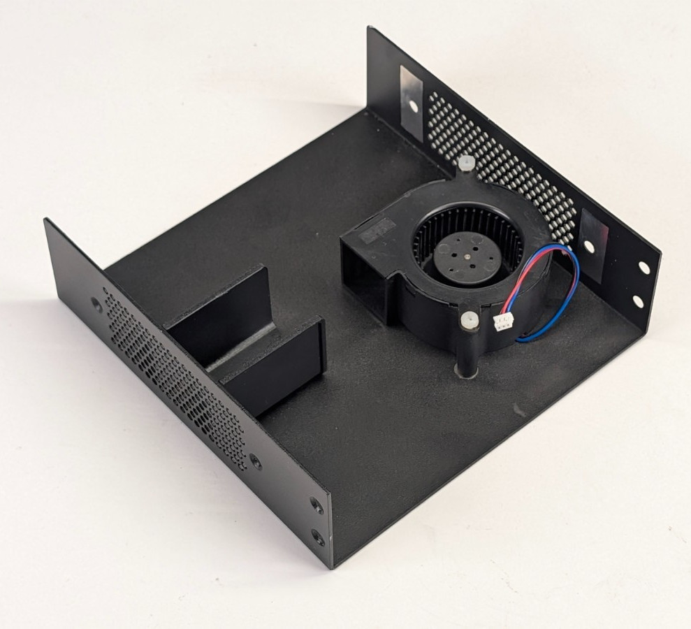 Blackmagic Web Presenter Top Cover w/ Cooling Fan Assembly – Tested & Working