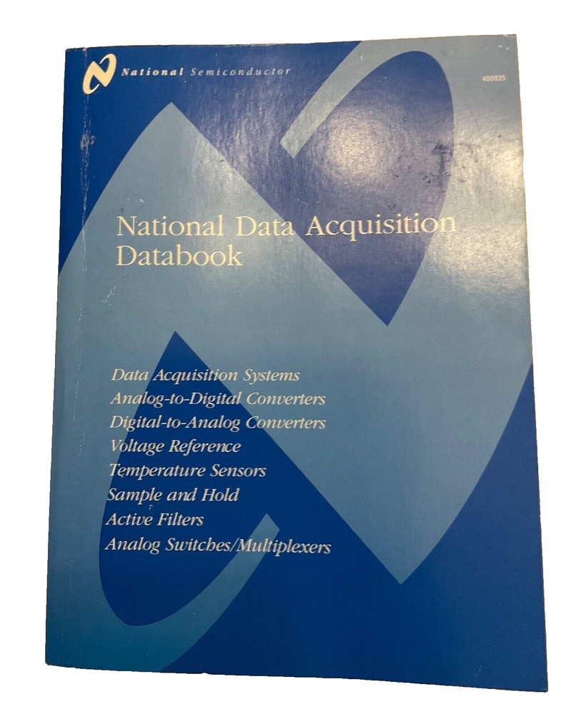 National Semiconductor National Data Acquisition Databook 1995