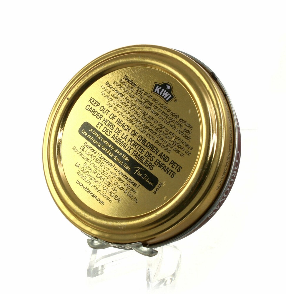 Kiwi Shoe Polish Paste, 1-1/8 oz, 3-Pack, Cordovan