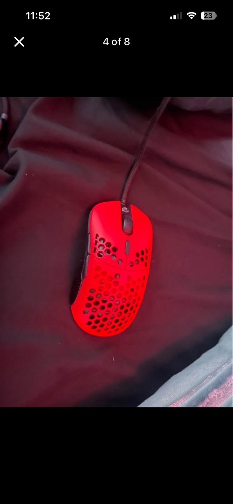 BOYI 60% Wired RGB Mechanical Keyboard & GWOLVES Hati HTM Red Mouse Bundle