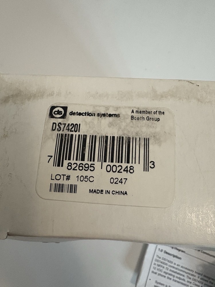 Bosch DS7420i Dual Line Supervision Module