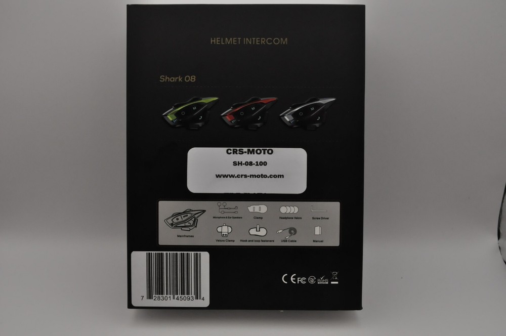 Hysnox Motorcycle Helmet Bluetooth Headset Shark-08