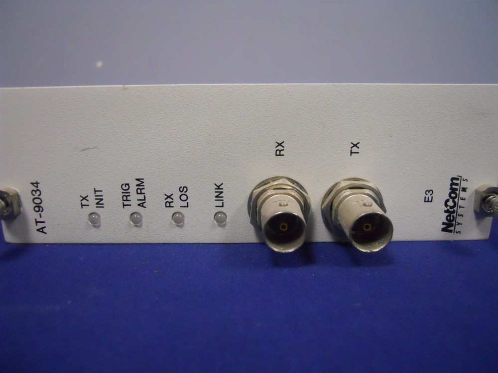Spirent Smartbits Netcom AT-9034 E-3 ATM Module 2000 200 SMB Refurbished Quant.