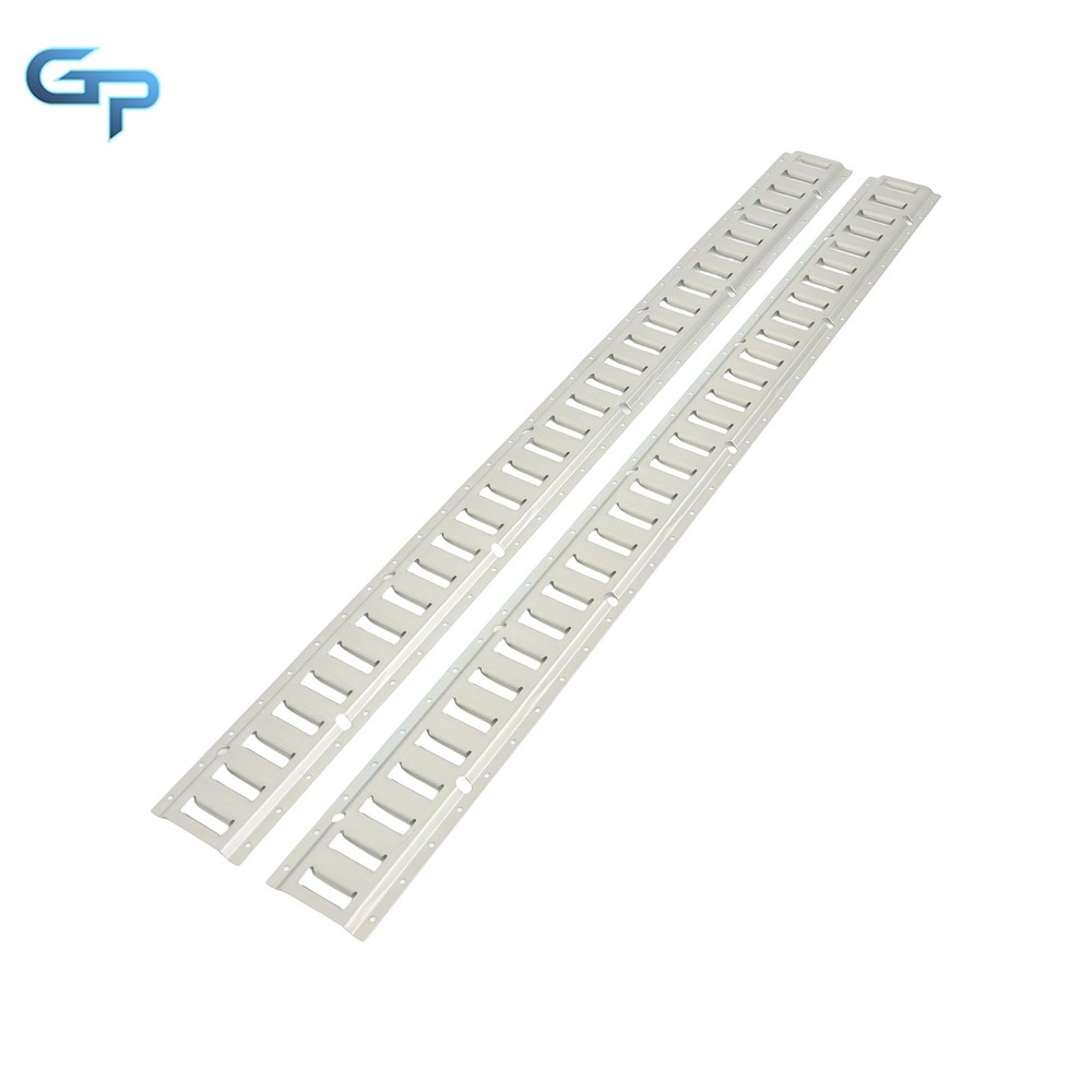 2PC 5' E-Track Tie-Down Rail For Truck Trailer Cargo Van Utility
