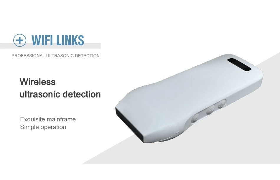 Portable Wireless Ultrasound Scanner - HD Linear Array Color Doppler