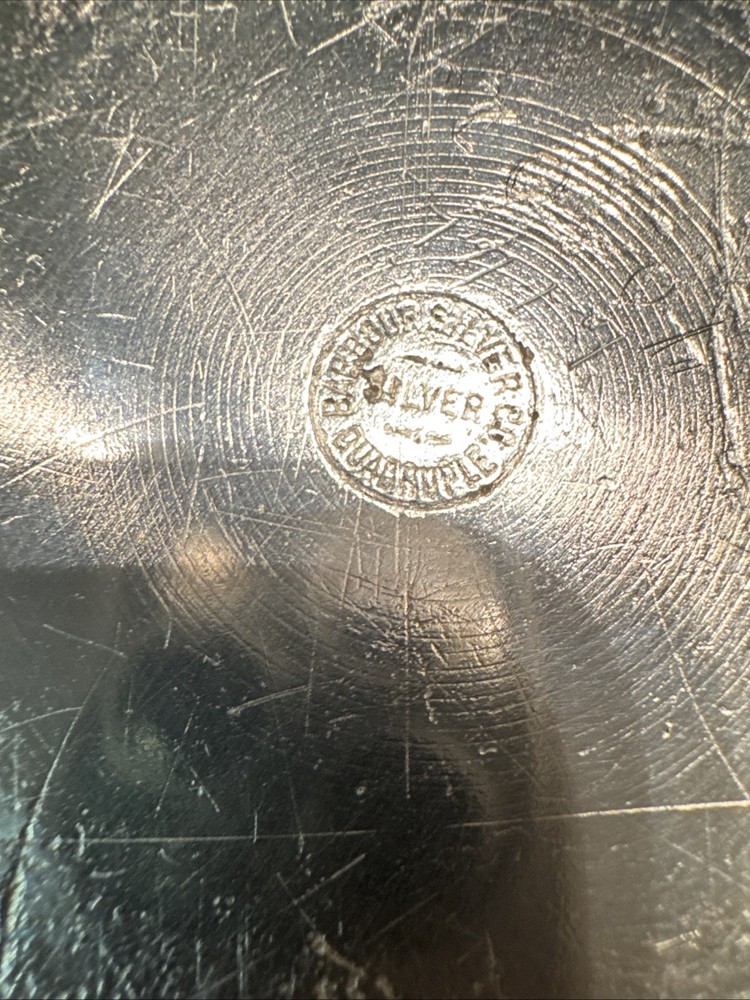 Barbour Bros Co Quadruple Silver Plate 5”