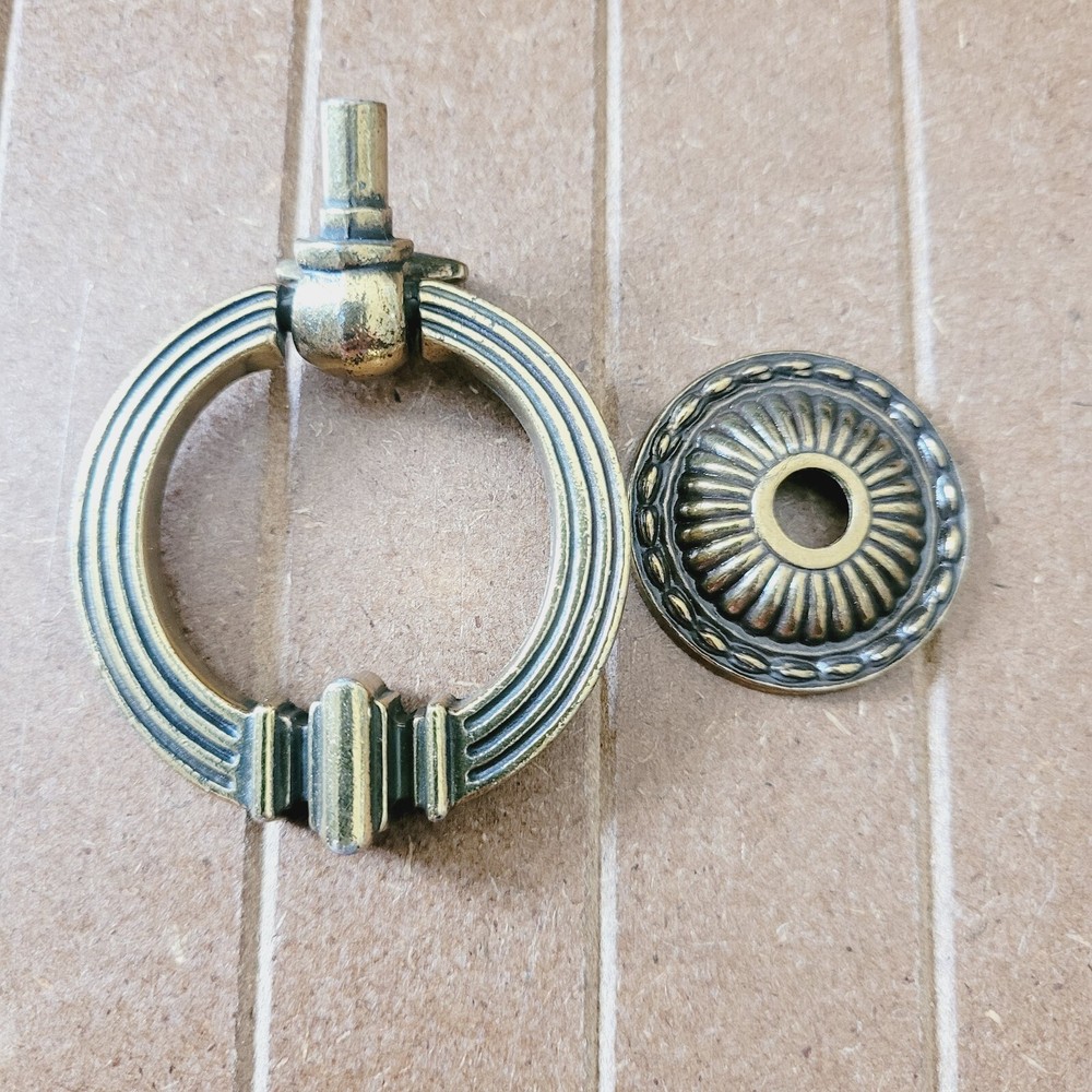Vintage Drawer Ring Pulls Decorative Handles Knobs Hardware BELWITH P8187-LP