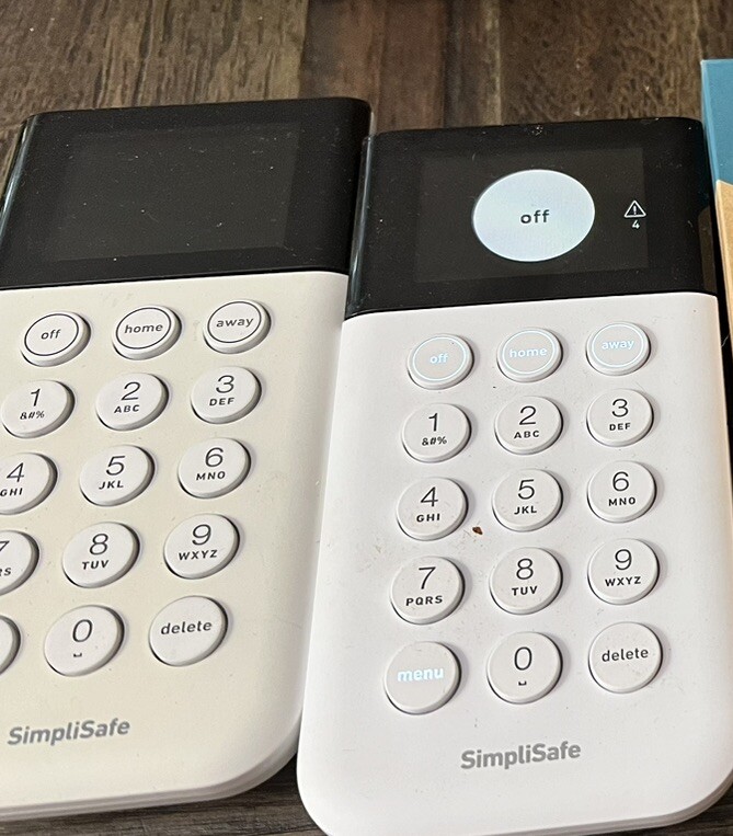 2 Keypad White Third 3rd Generation