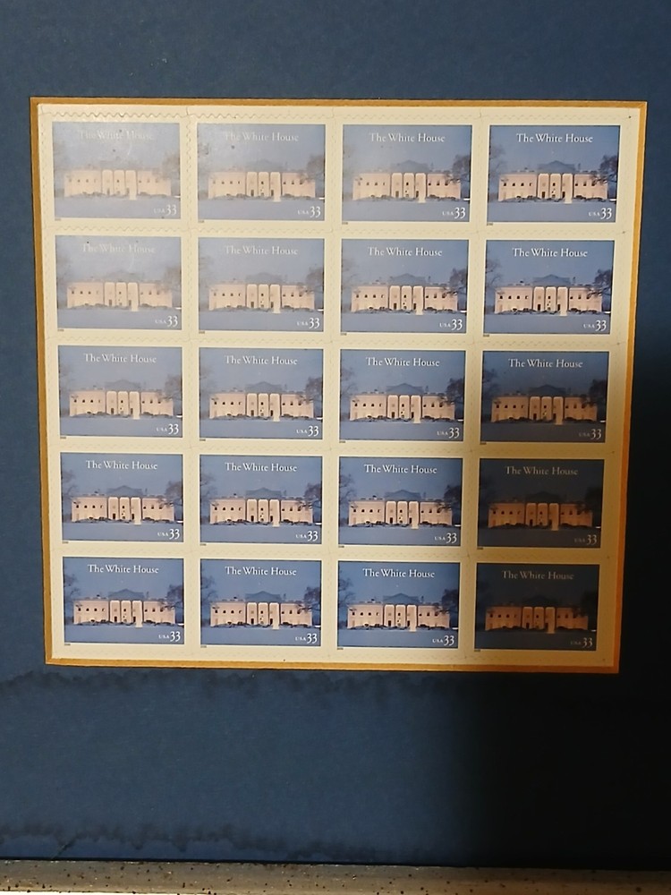 White House First Stamp