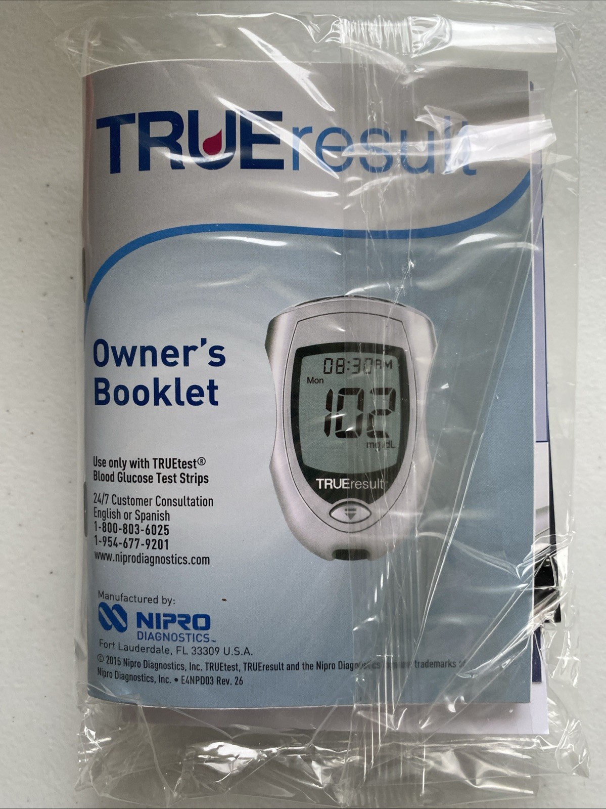 Blood Glucose Monitor System "True Result" Unopened Box READ DESCRIPTION
