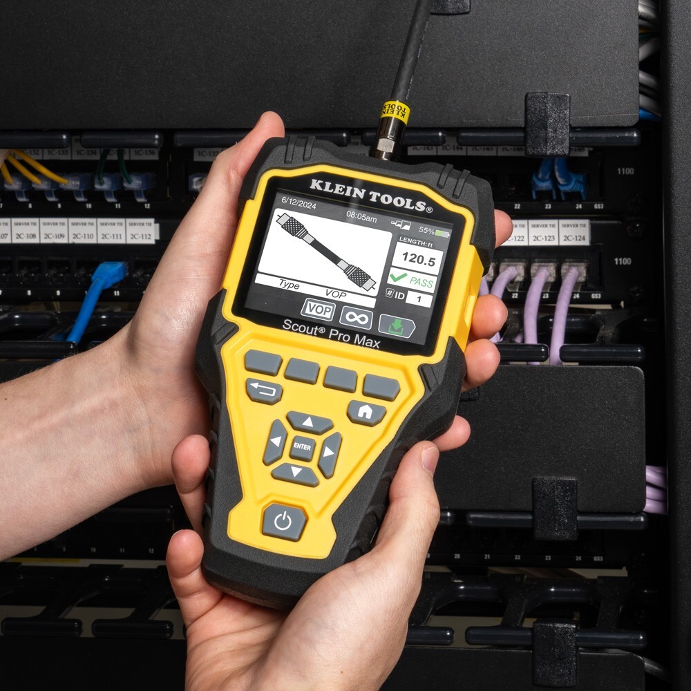 Klein Tools VDV501-770 Scout® Pro Max Network Cable Tester With Remote Set
