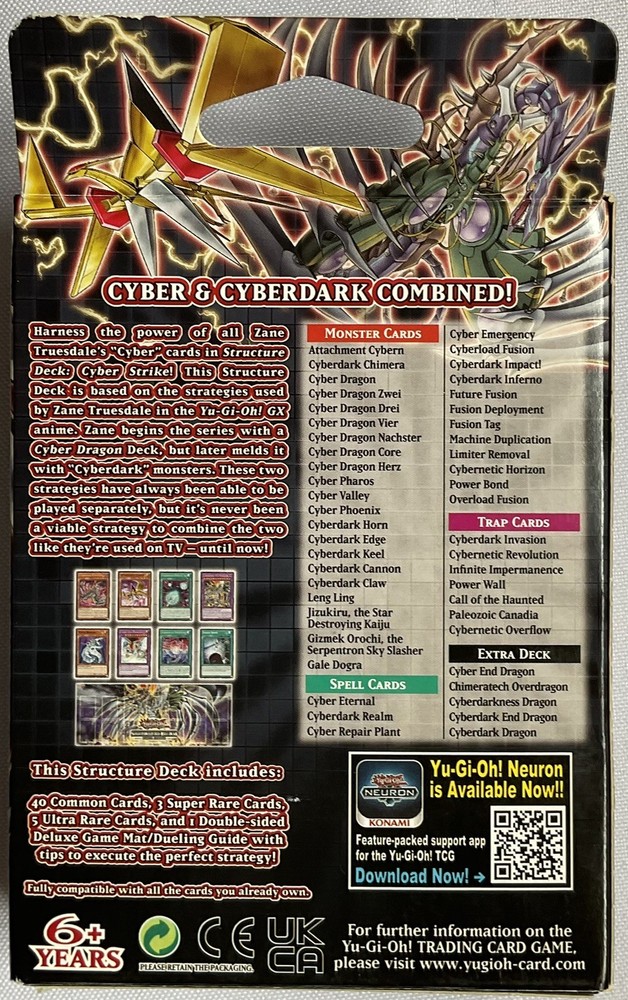 Yu-Gi-Oh! Trading Card Game - Cyber Strike Structure Deck