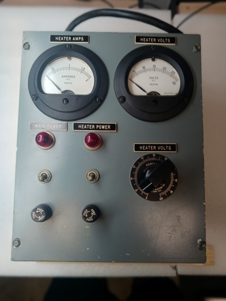 Vintage 1950s Powerstat Variable Autotransformer Heater Control Robotic Bot...