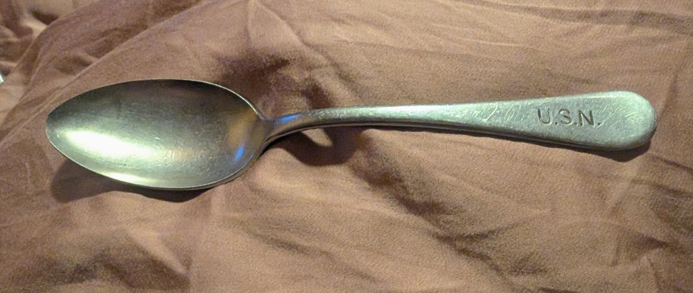 ORIGINAL WWII US NAVY MESS KIT FORK UTENSIL