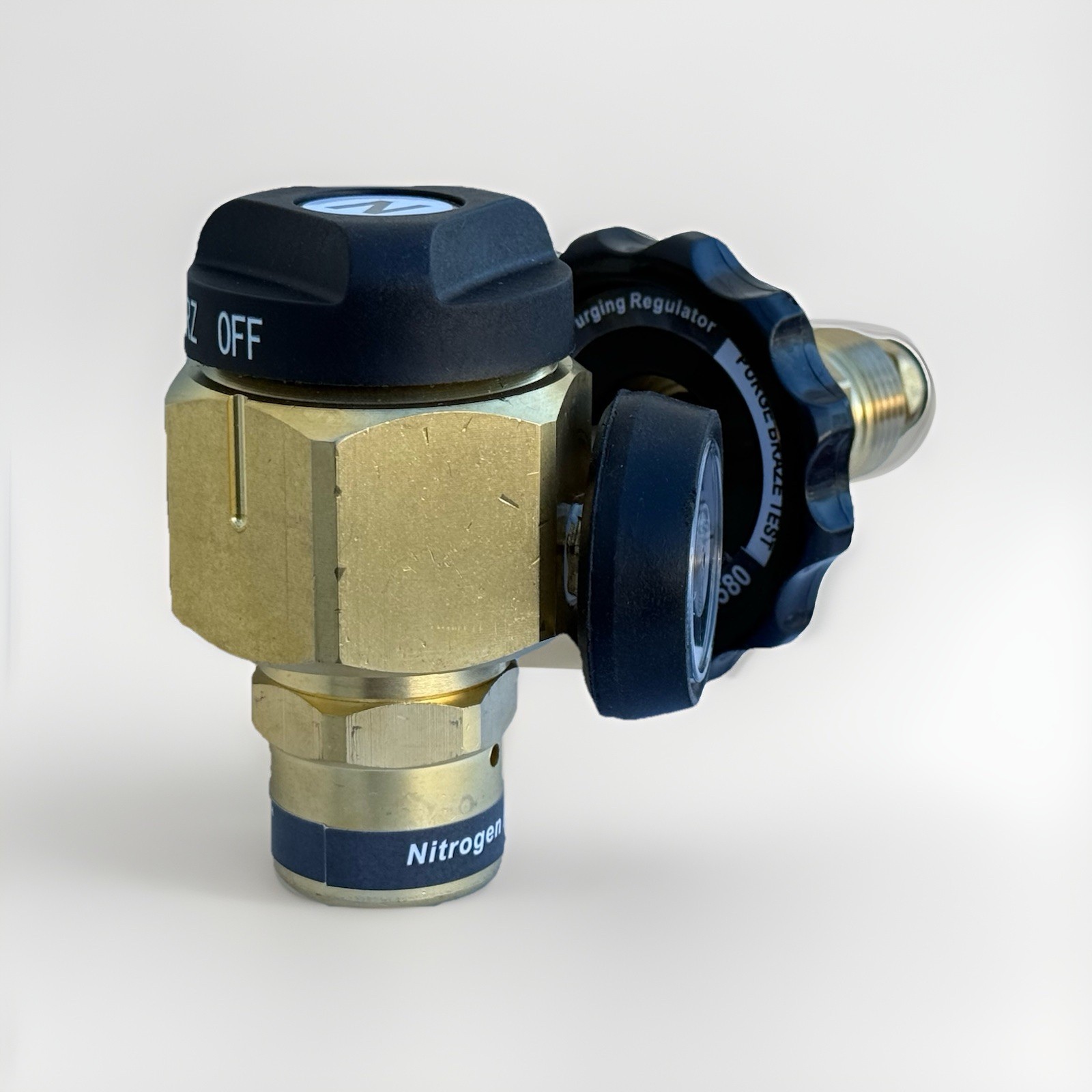 Nitrogen Purging Regulator 500PSI HVAC Gas Leak Testing Braze Welding