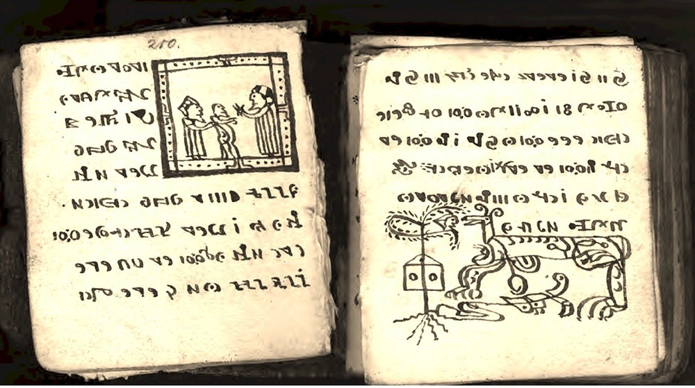 Rohonci Codex - Illustrated Mysterious Manuscript Cryptography Unsolved Code USB