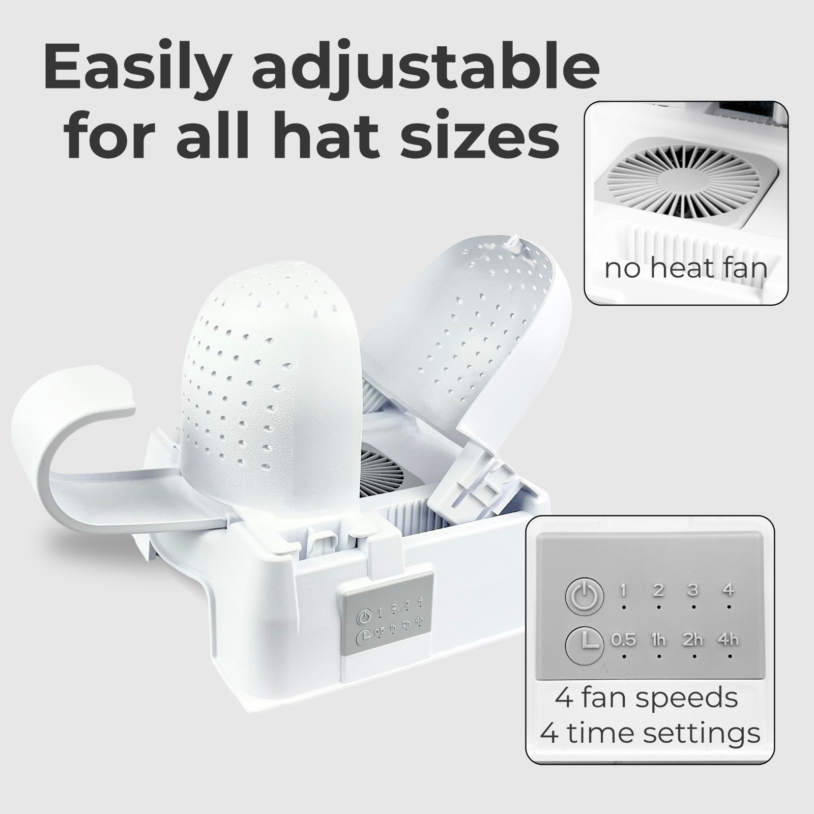 Danyco Hat Shaper Machine with Stiffening Spray – Adjustable Hat Care Machine