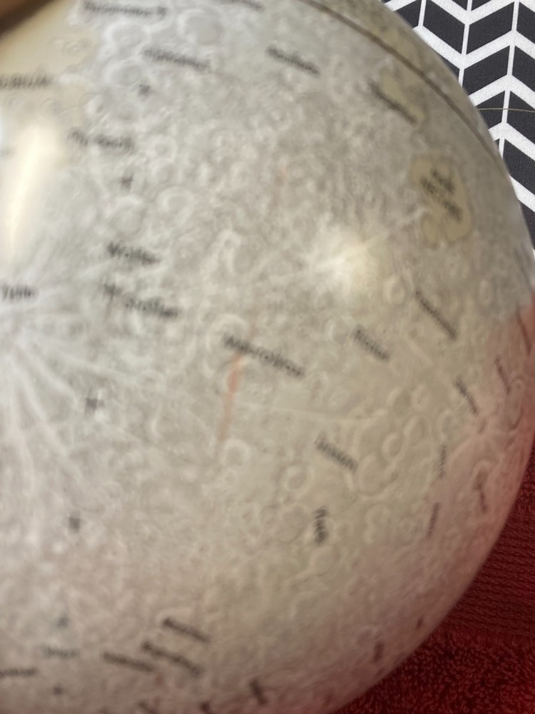 Vintage Replogle Moon Globe 6 inch