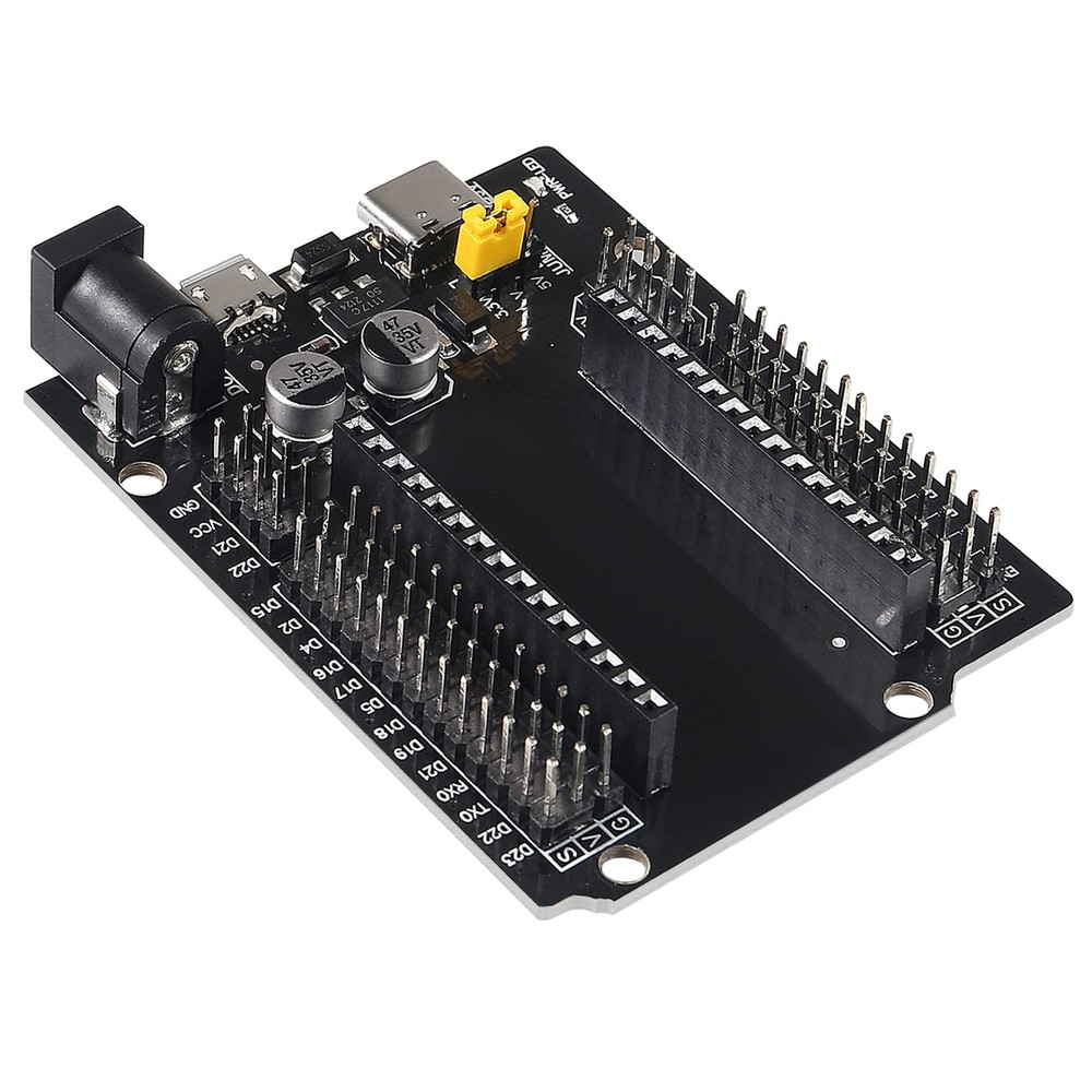 3PCS 30Pins ESP32 Development Board Type-C USB and Micro USB CH340C WiFi+Blue...