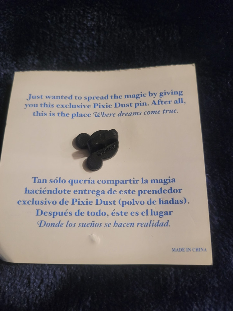 Disney “Where Dreams Come True” Tinker Bell Exclusive Pixie Dust Pin NOC