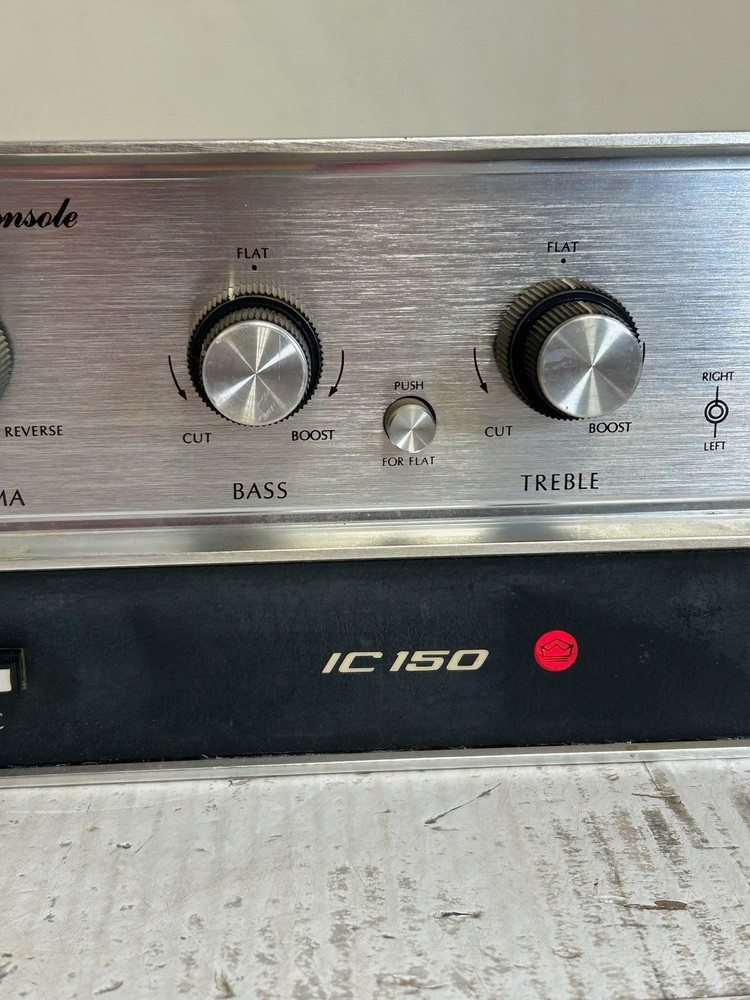 Crown IC 150 Integrated Circuit Stereo Console Preamplifier-VGC Tested