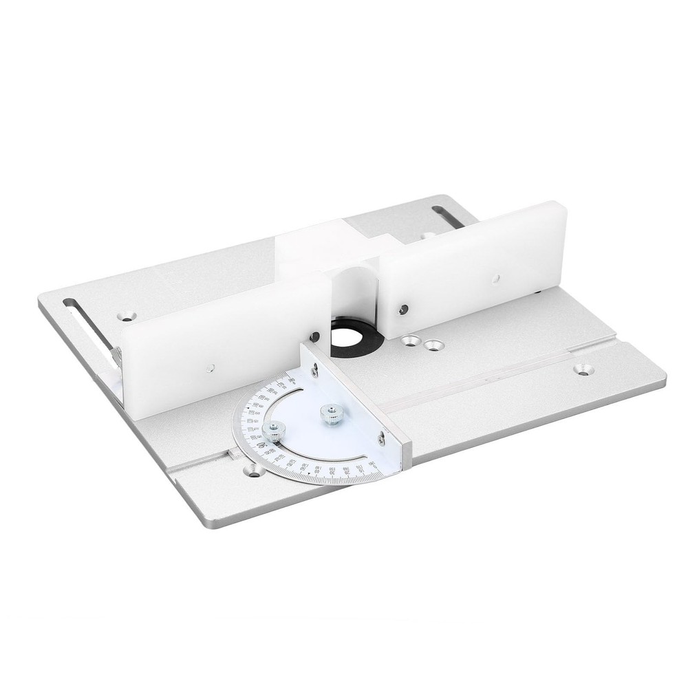 Aluminum Woodworking Router Table Insert Base Plate Kit, Complete Full Instal...