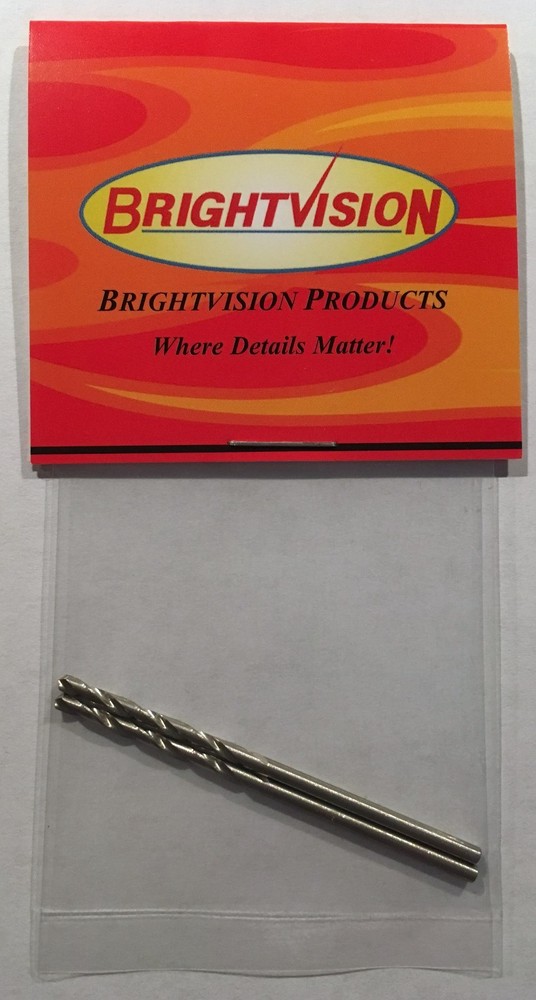 Brightvision Rivet Removal Drill Bit Set For Customs 2-56 Size - Small Bits Only
