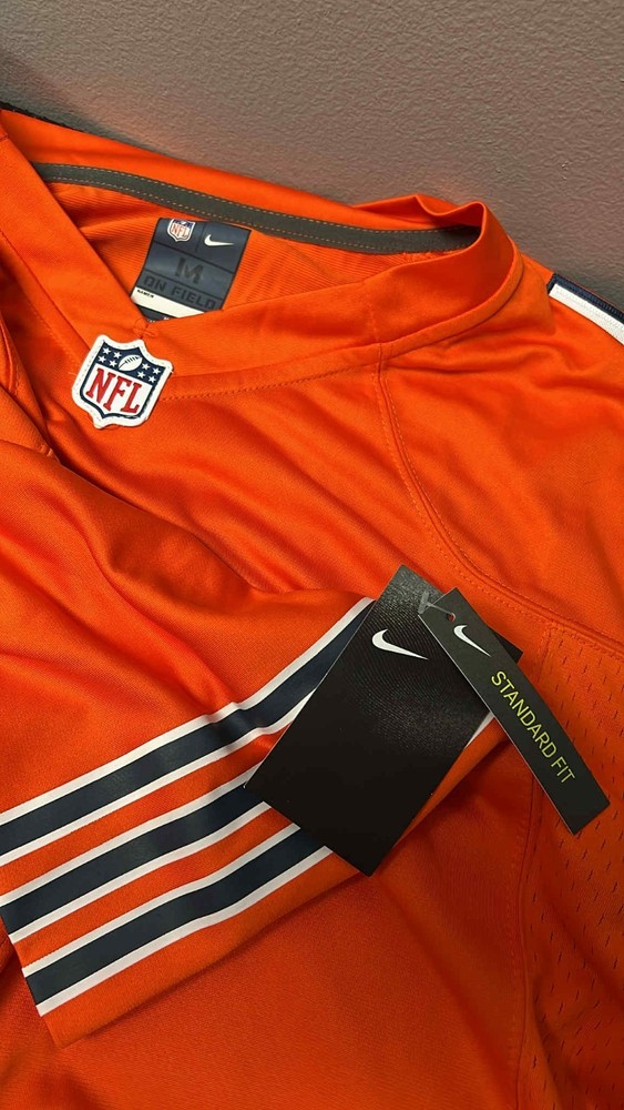 Justin Fields Chicago Bears Orange Jersey Size Medium - Never Worn