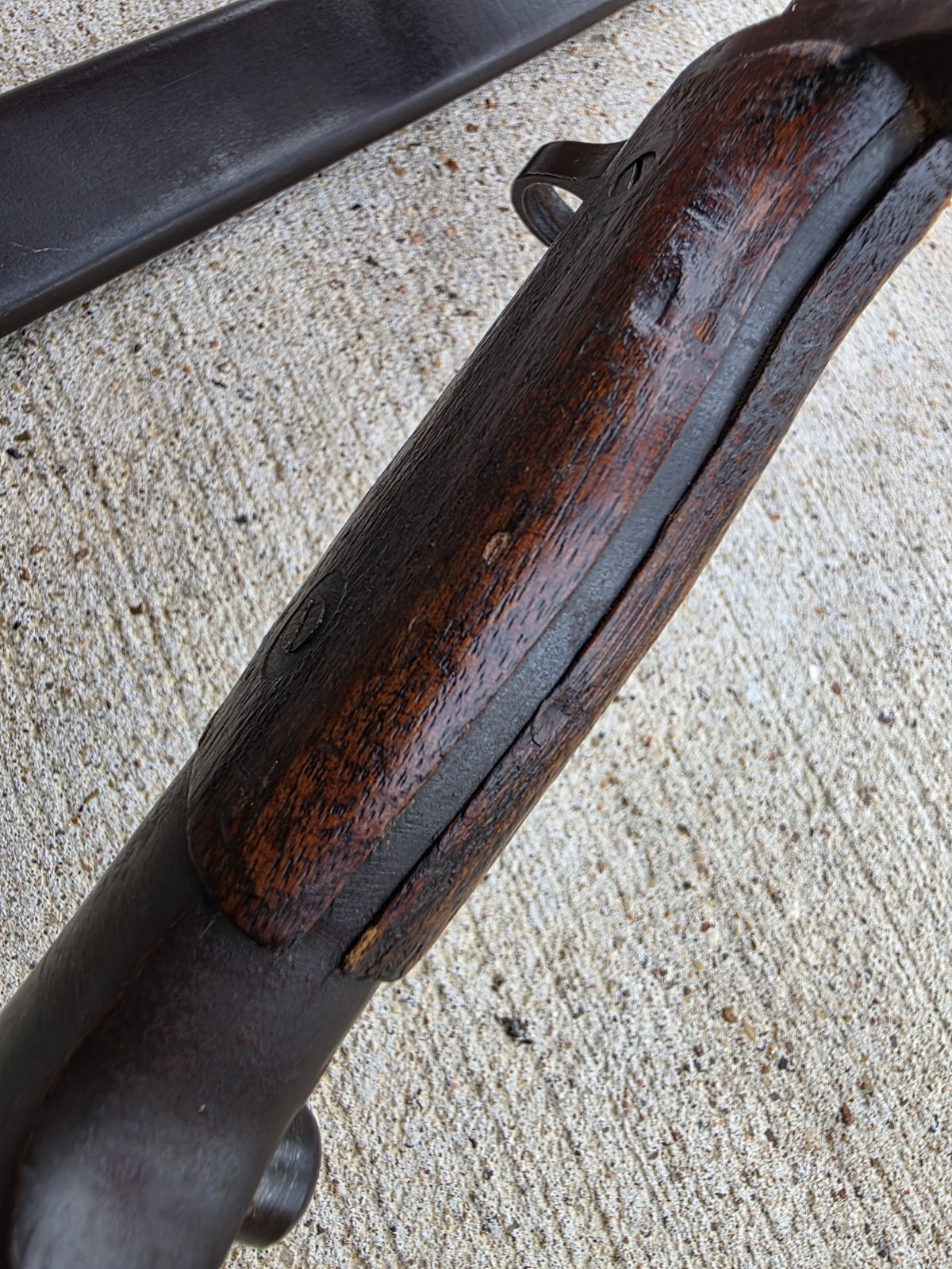 WWII Japanese Type 30 Rifle Bayonet TALW Toyada Loom Works & Scabbard