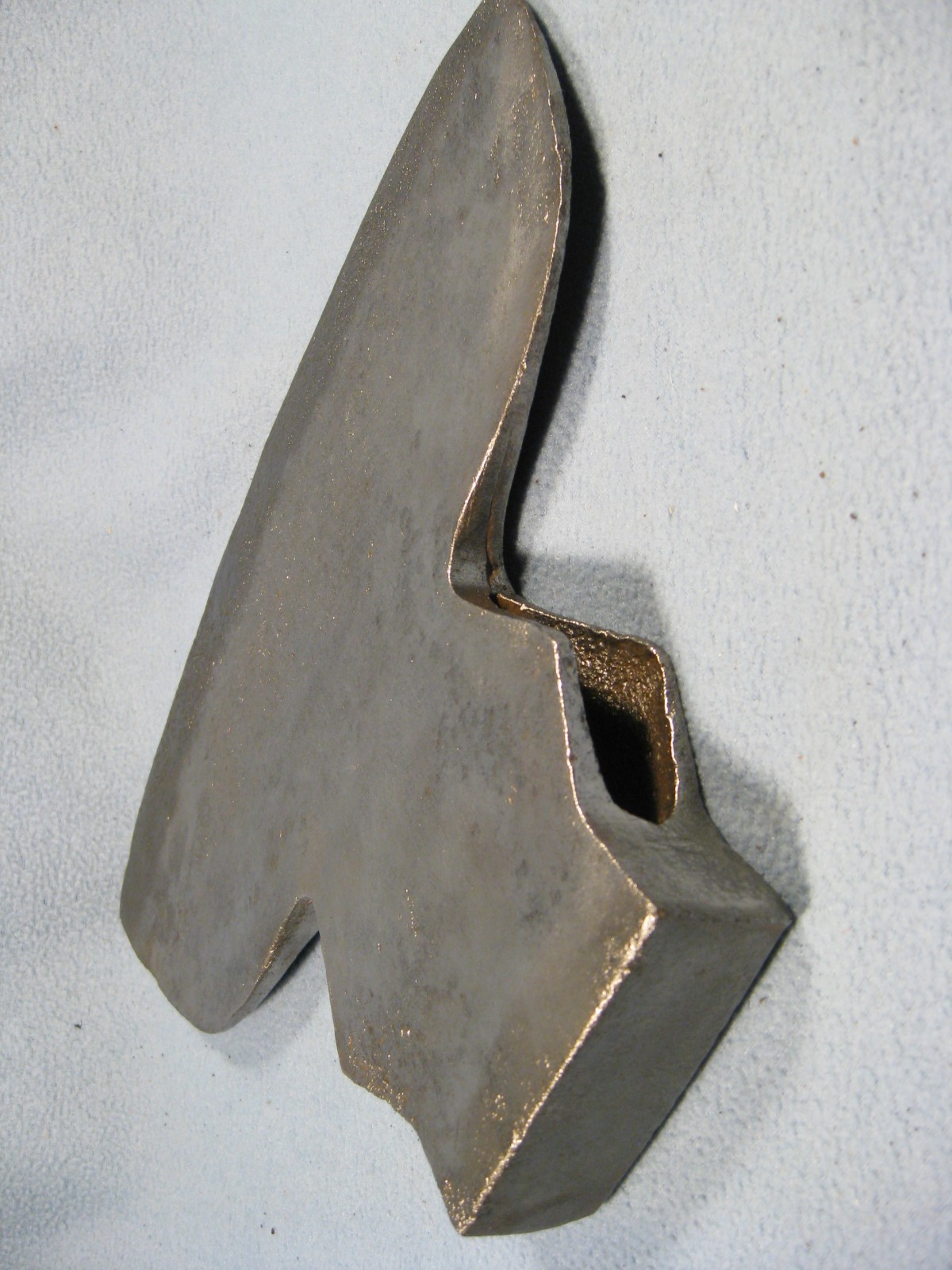 RARE Antique D. SIMMONS & CO. CAST STEEL COHOES NY BROAD AXE 11 1/2" BLADE