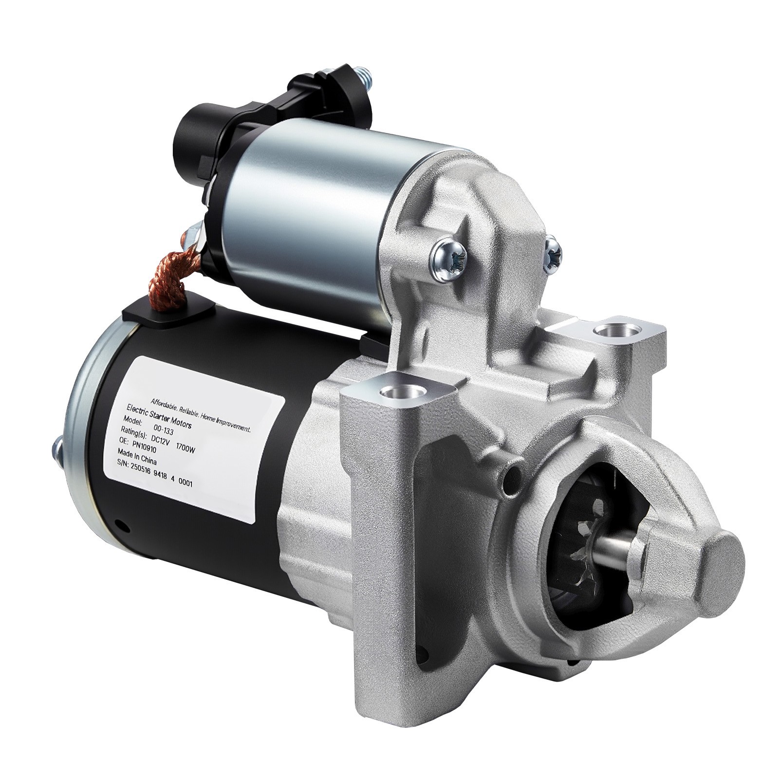 Starter Motor for Chevy Silverado GMC Sierra 1500 4.3L 5.3L 6.2L 2014-2018 10910