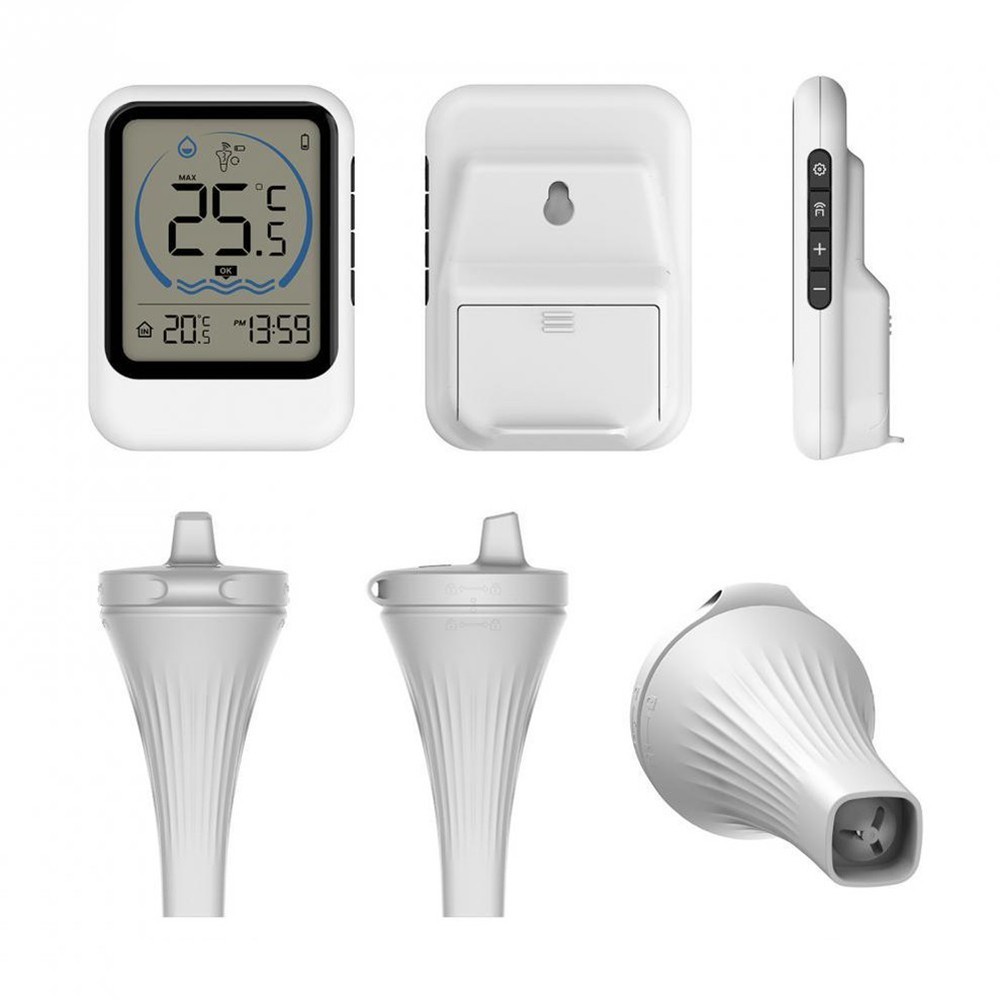 ACCURATE TEMPERATURE MEASUREMENT POOL THERMOMETER WITH WIRELESS SENSOR AND IP68