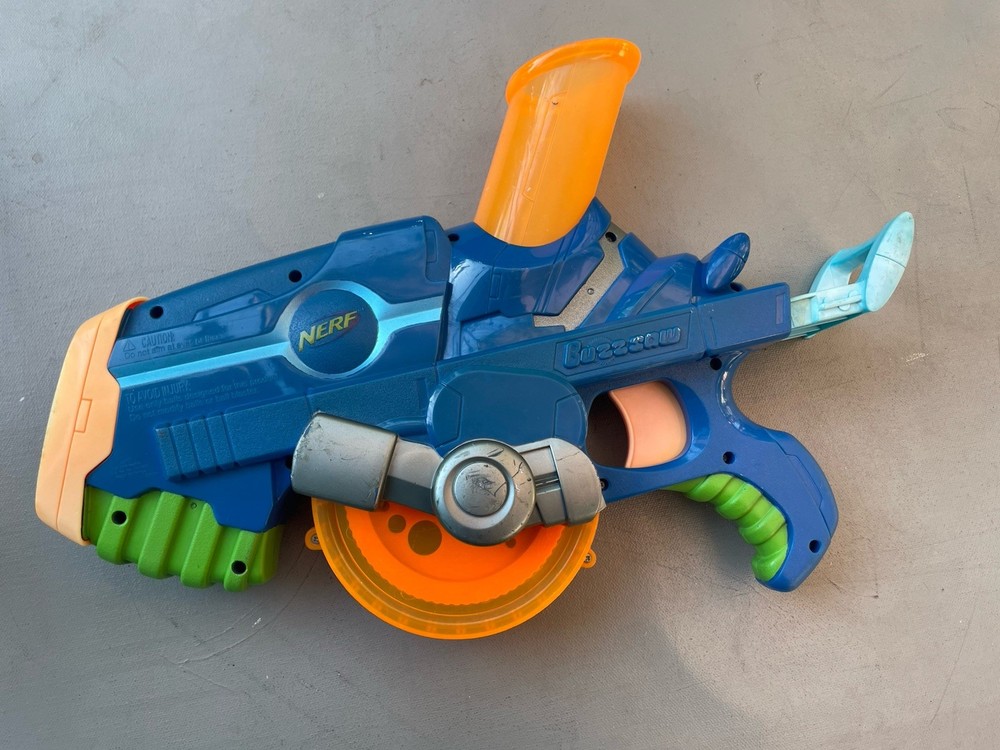 Hasbro Nerf Buzzsaw Blaster 2006 Used/Working